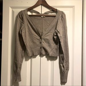 Anthropologie Moth cropped cardigan